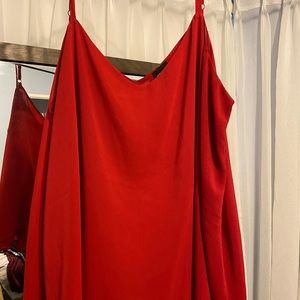 Red torrid tank top